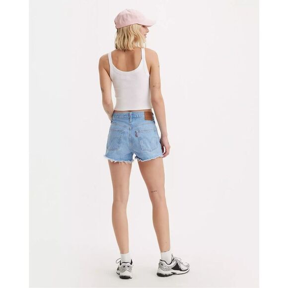 Levi's® Premium 501® ORIGINAL FIT HIGH RISE WOMEN'S SHORTS- size 30 - Picture 5 of 12